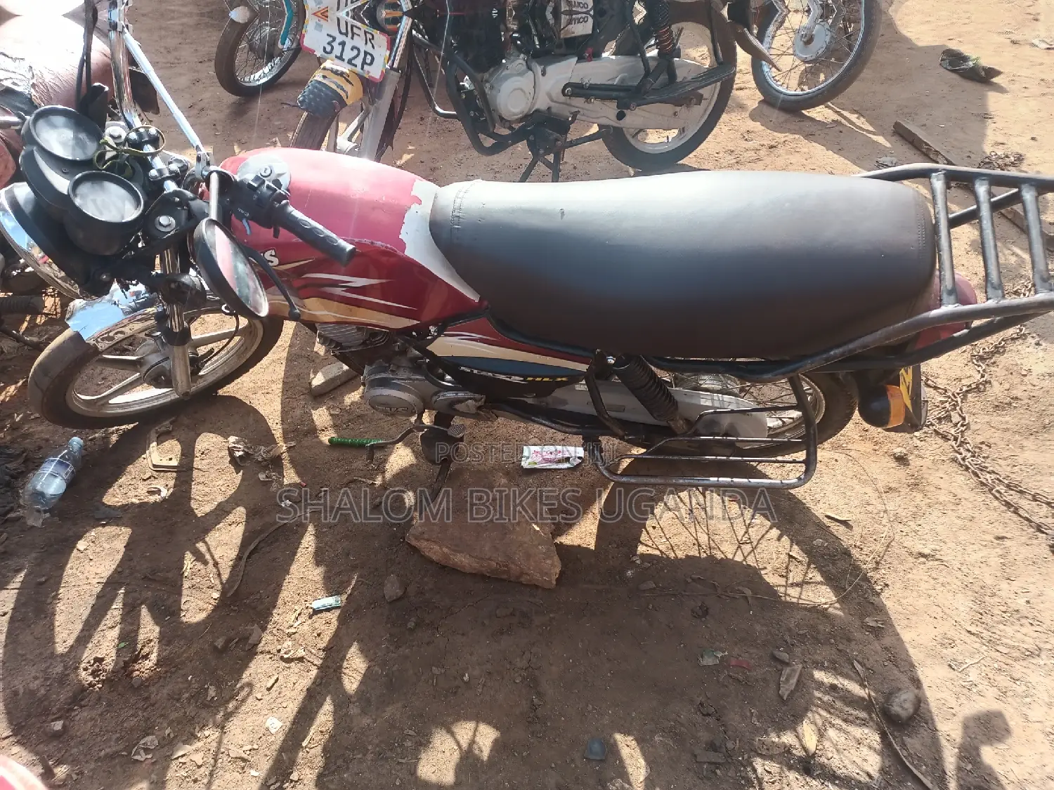 TVS XL 100 2014 Red