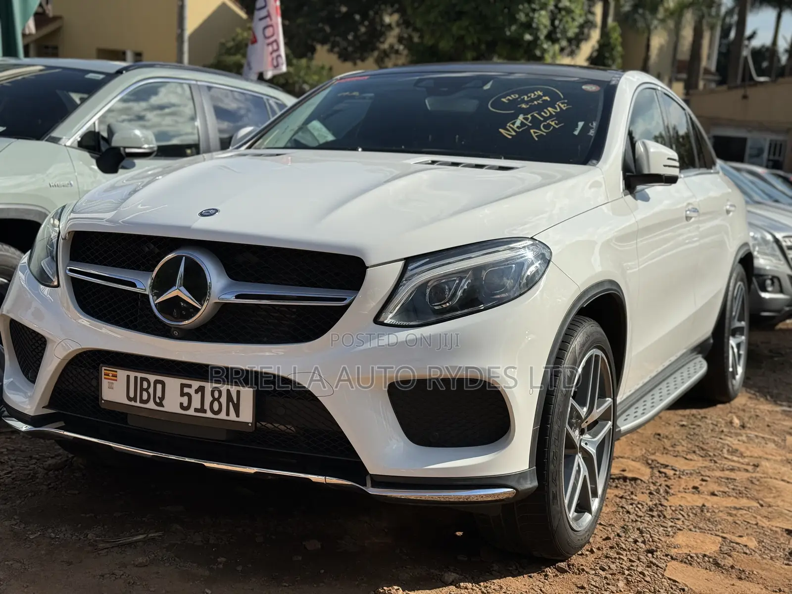 Mercedes-Benz GLE-Class 2018 White