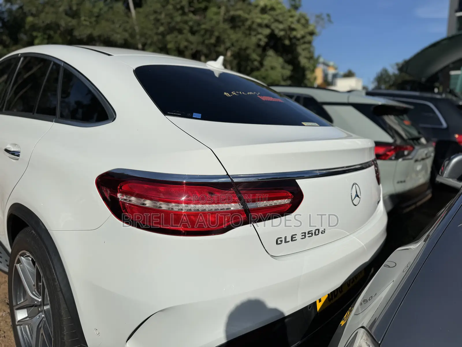 Mercedes-Benz GLE-Class 2018 White