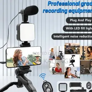 Photo - Professional Vlogging Phone Vlog Kit With Microphone