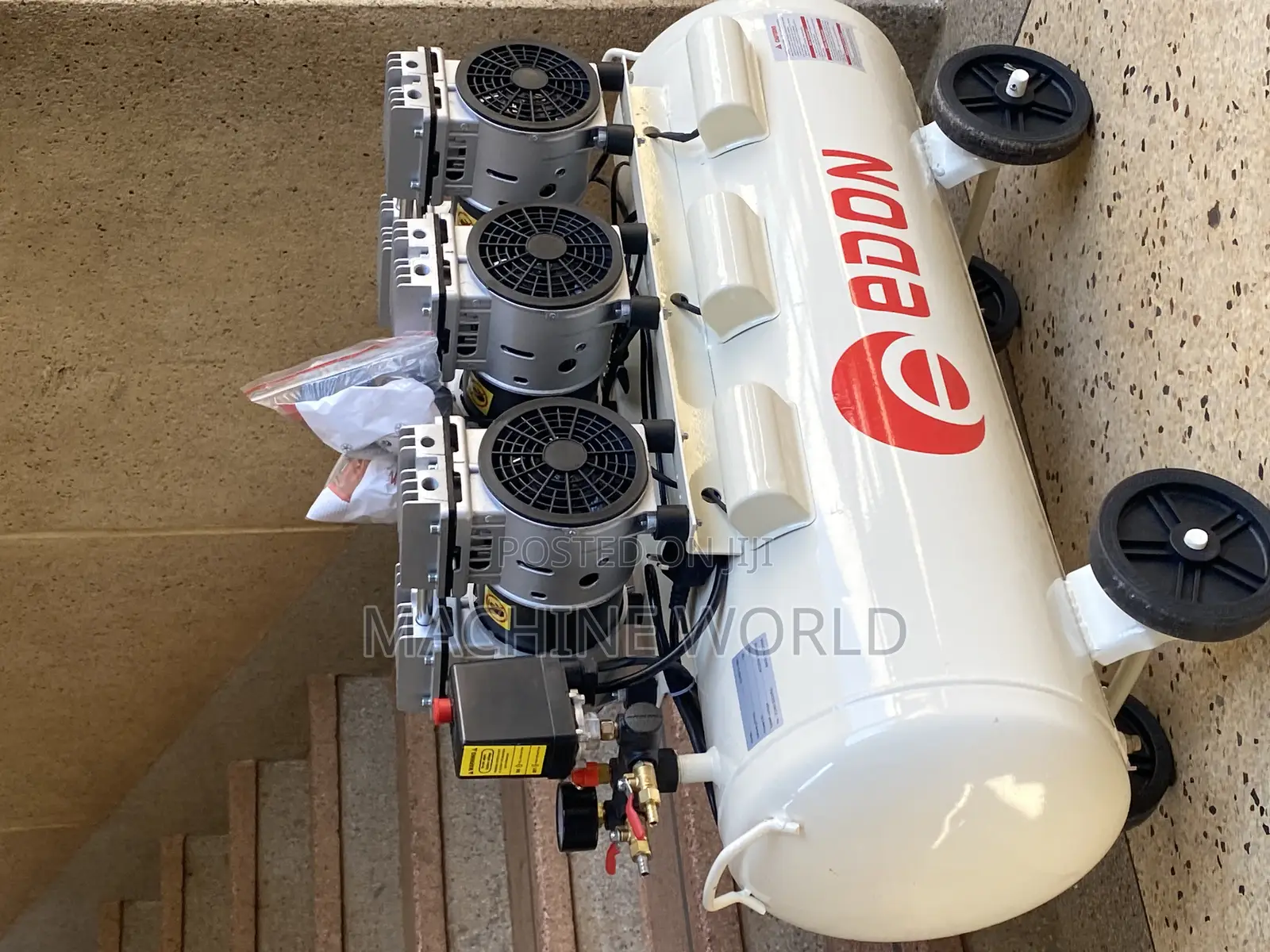 Air Compressor 100 Litres (Noise Free) (Oil Free) NEW MODEL