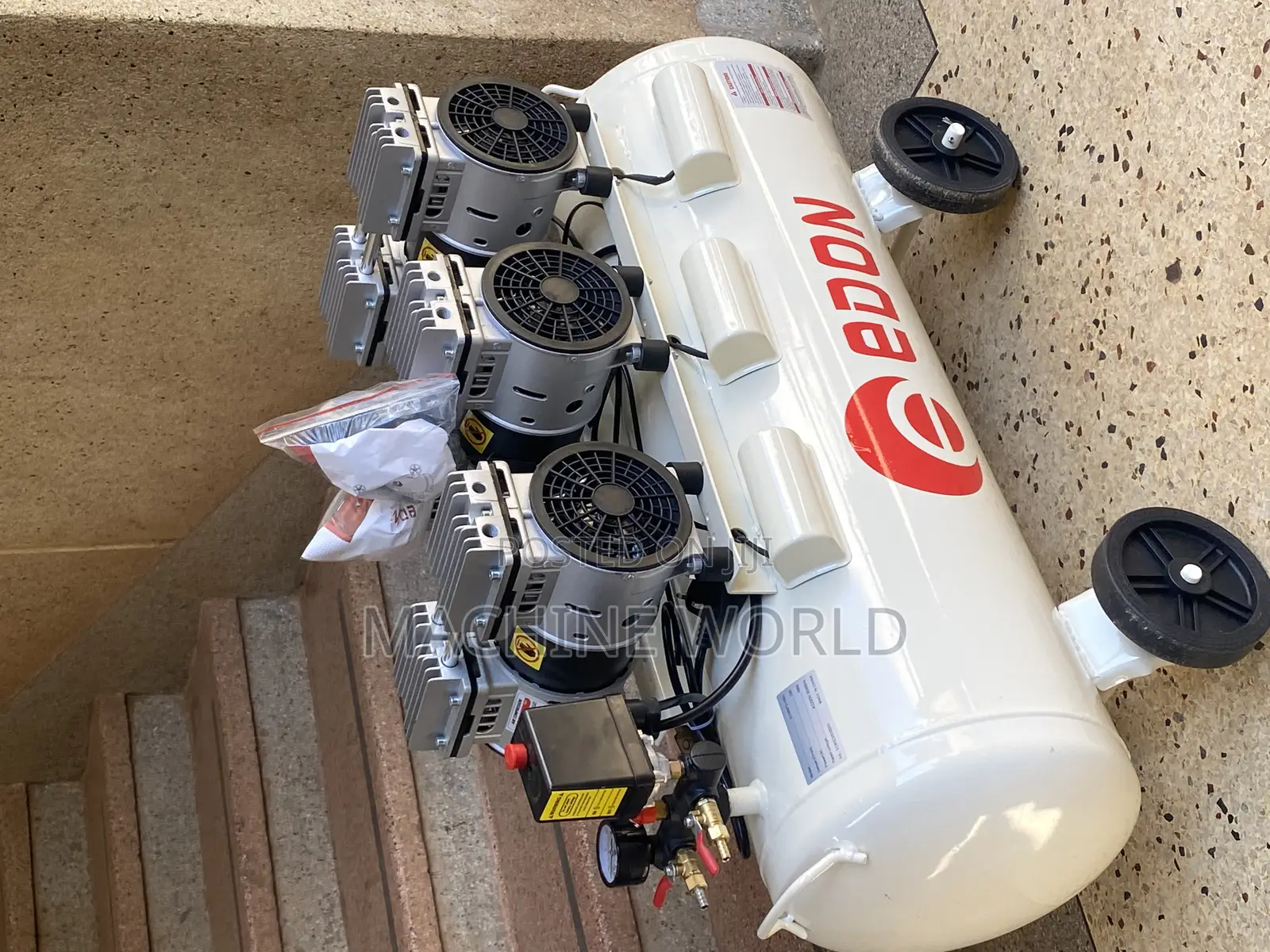 Air Compressor 100 Litres (Noise Free) (Oil Free) NEW MODEL
