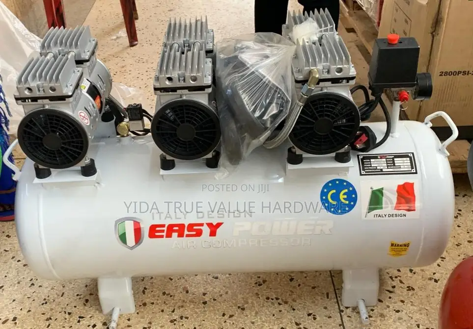 Air Compressor Super Silent Italy  100 Litre