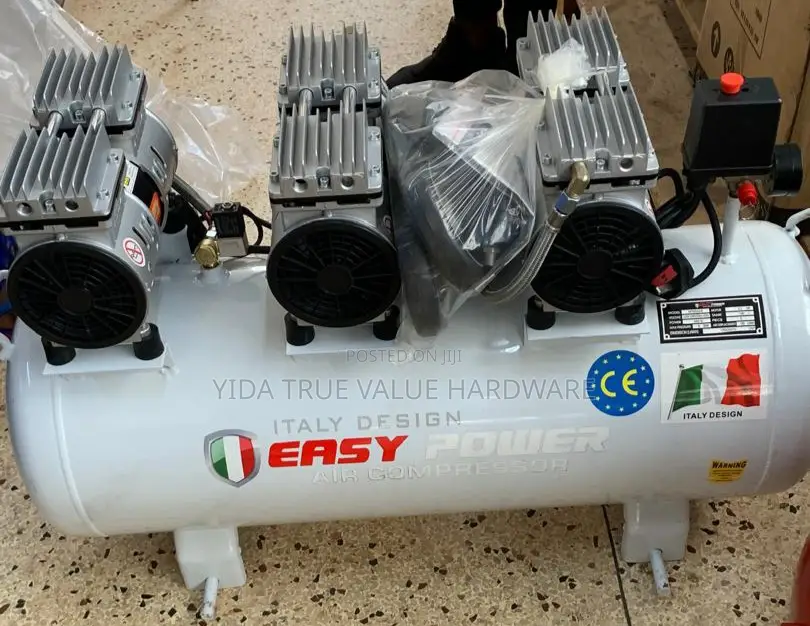 Air Compressor Super Silent Italy  100 Litre
