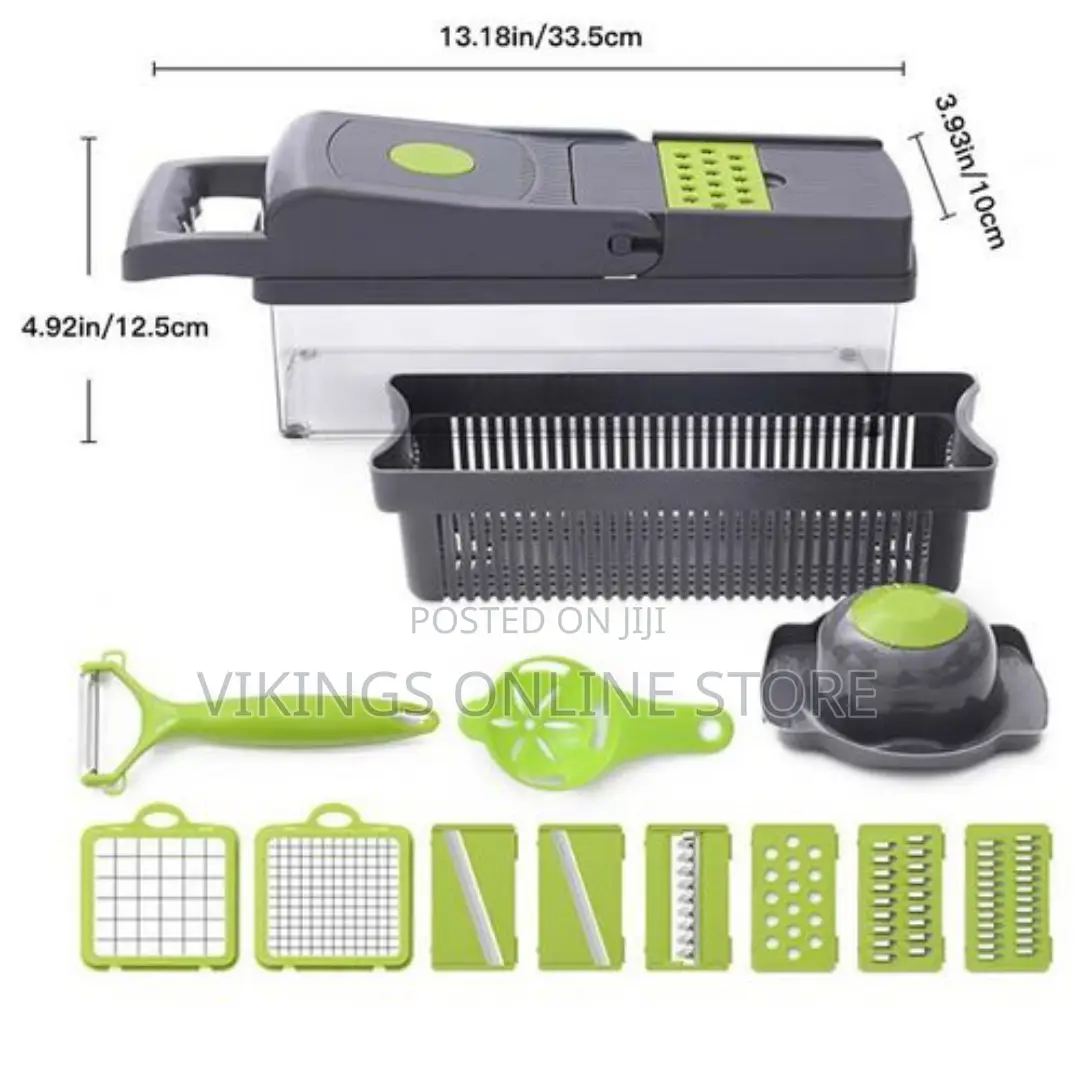 Vegetable Chopper, Multifunctional 13 in 1 Food Chopper,