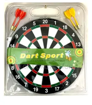 Dart Board Game With Arrows