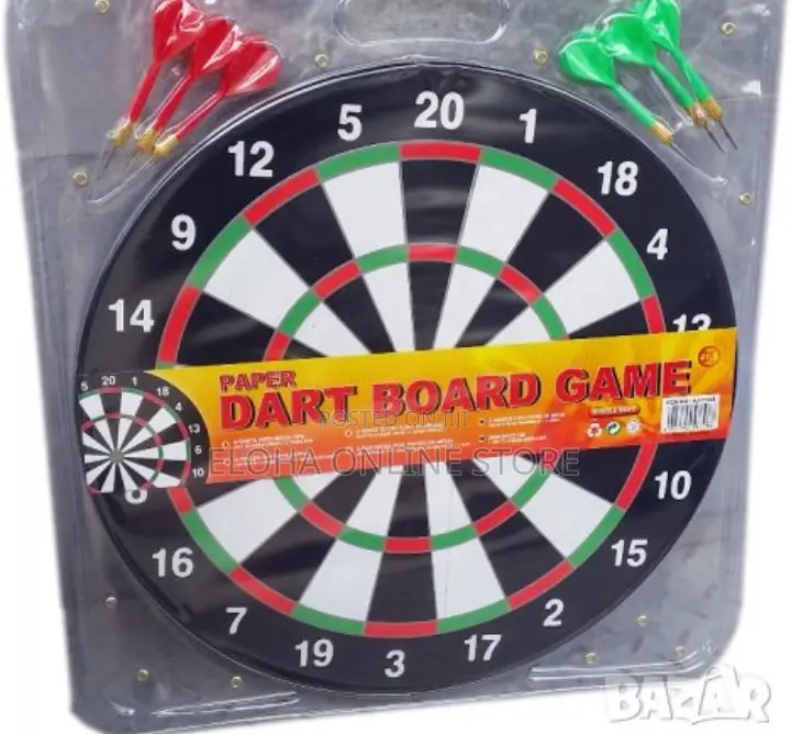 Dart Board Game With Arrows
