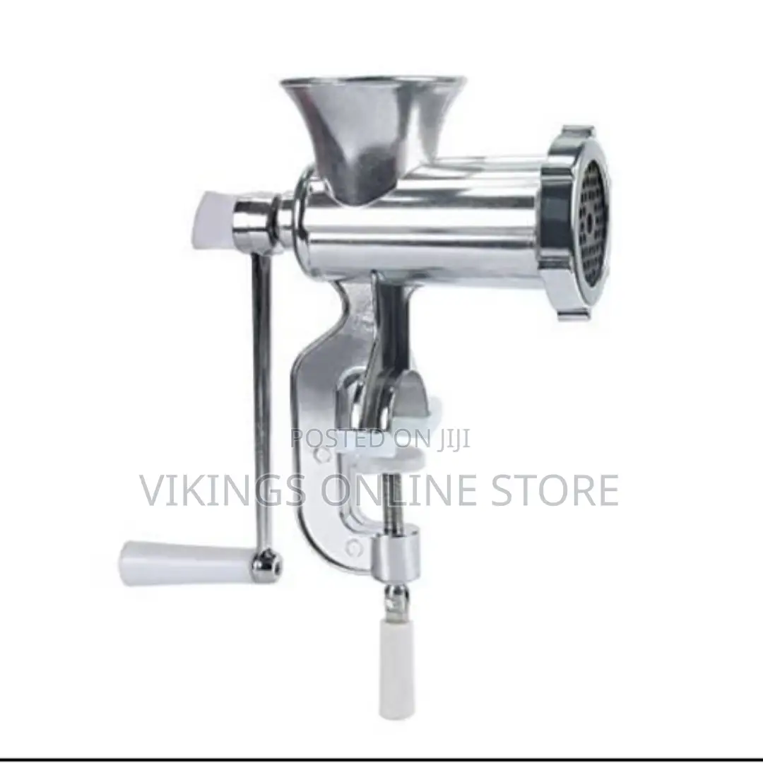 Manual Meat Grinder-silver