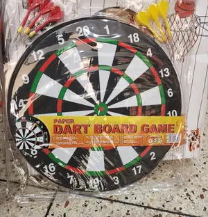 Dart Board Game With Arrows