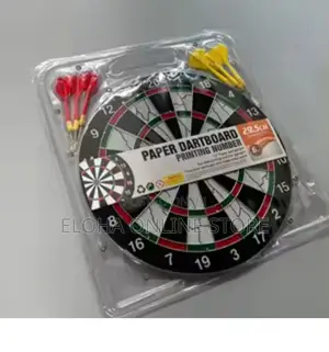 Dart Board Game With Arrows