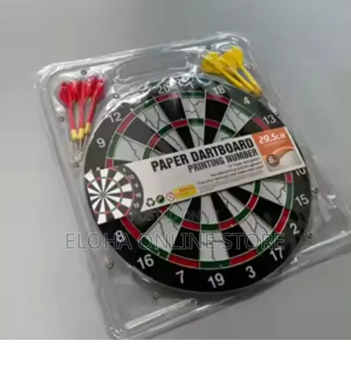 Dart Board Game With Arrows