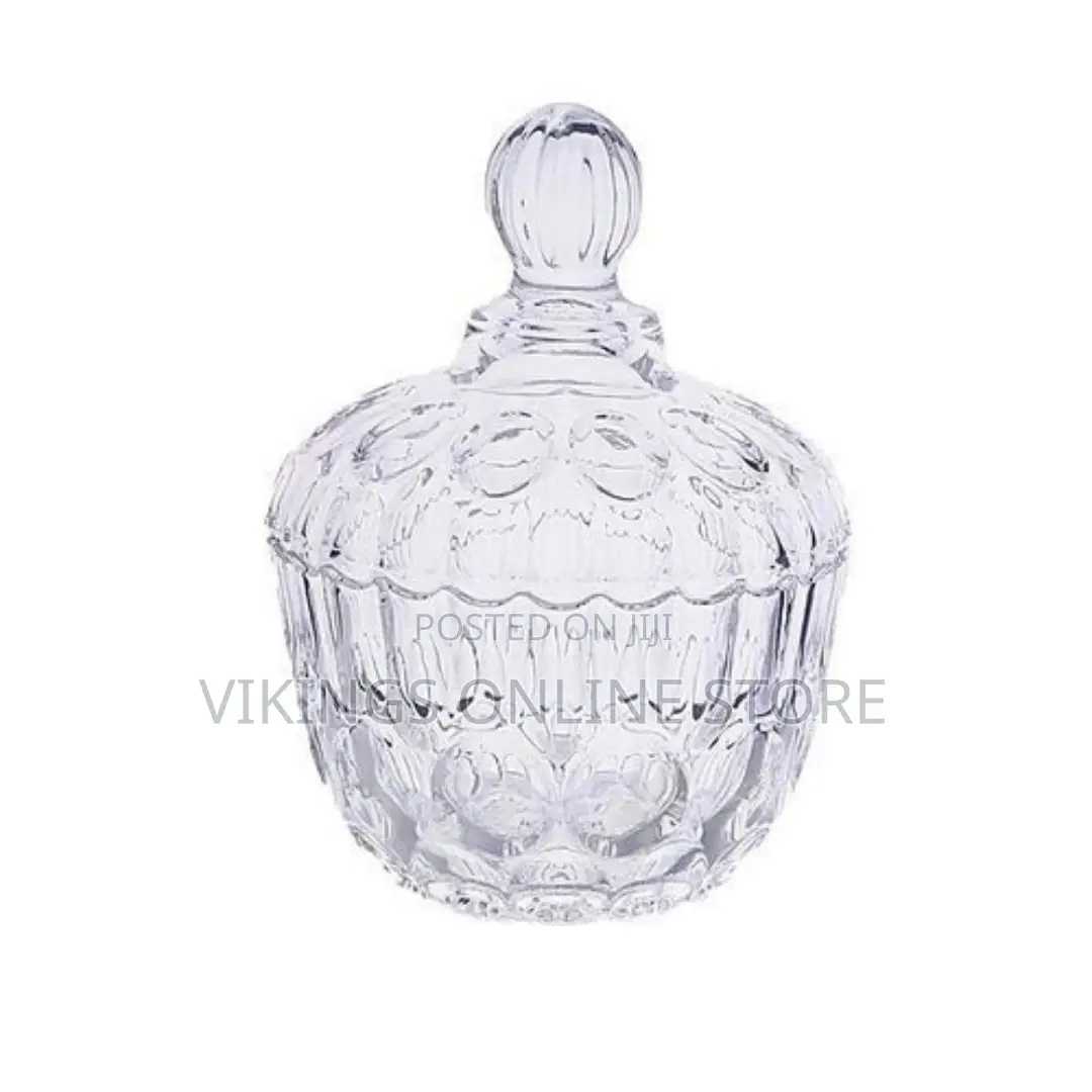 Glass Quality Sugar Bowl - Clear