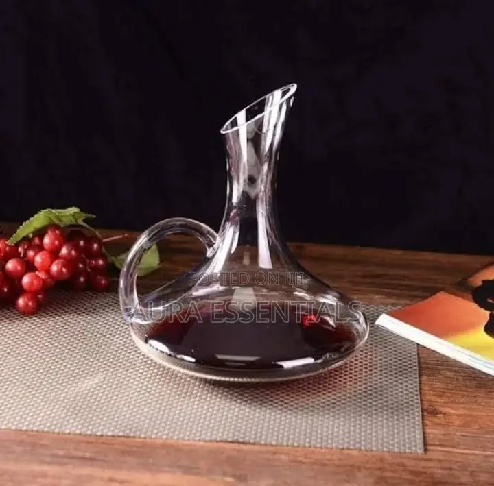 European Wine Crystal Decanter