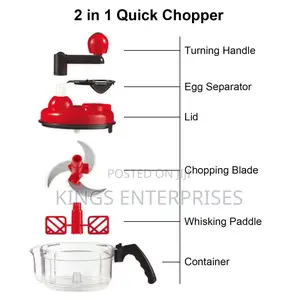 2 In 1 Manual Food Chopper
