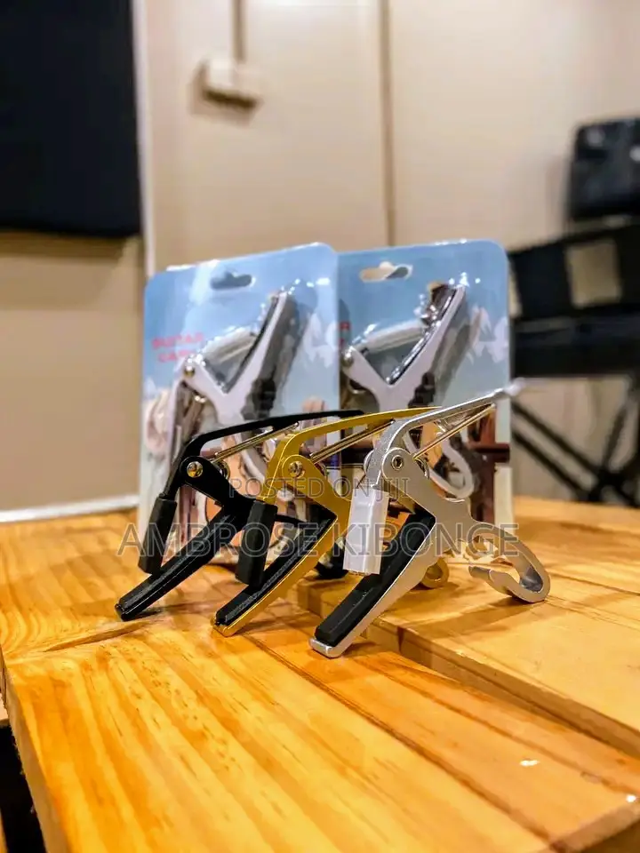 Original Metallic Guitar Capos for Electric/Bass/Box Guitars
