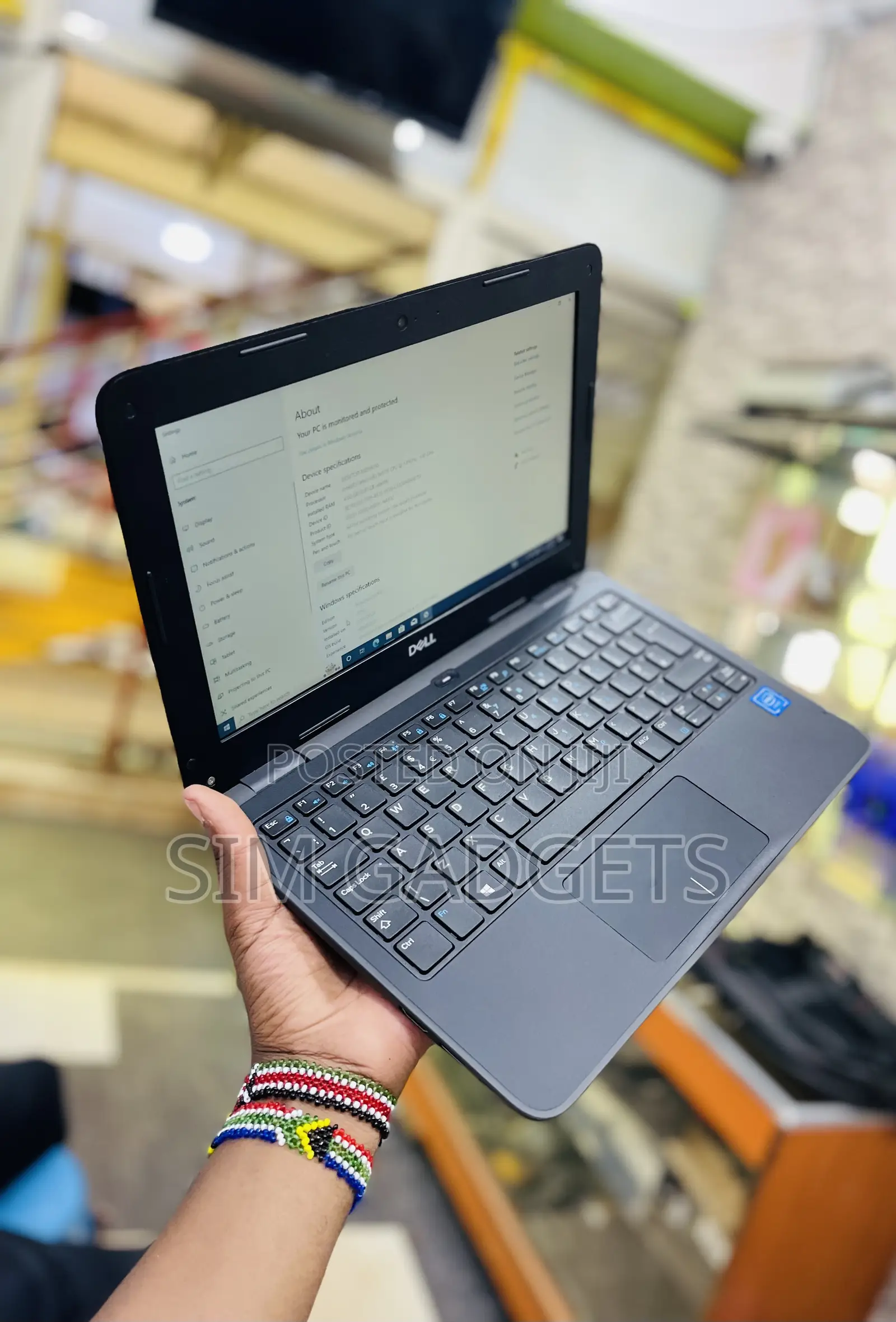 Laptop Dell 4GB Intel Celeron SSD 128GB