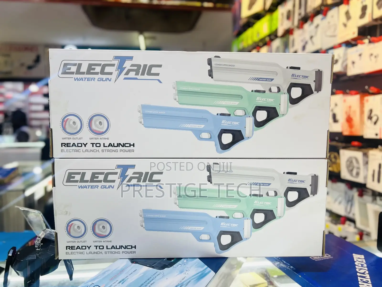 Kids Advanced Electric Water Gun Outdoor Toy (Children)