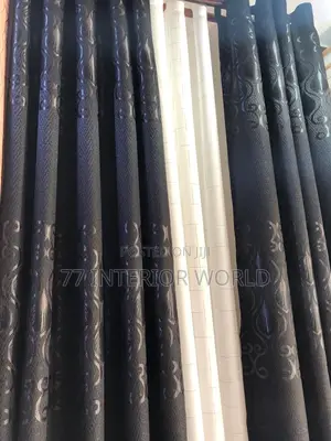 Black Coloured Curtains