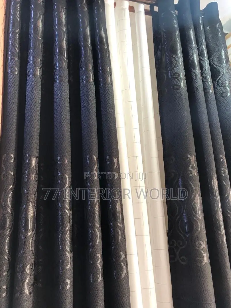 Black Coloured Curtains