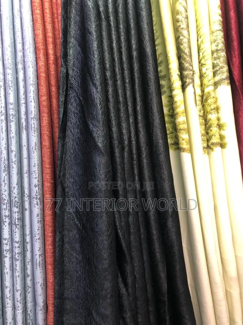 Black Coloured Curtains