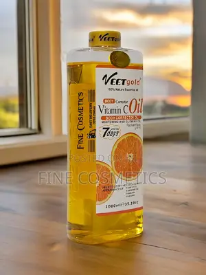 VEETGOLD VITAMIN C OIL | 7days Whitening Glowing Body Oil.