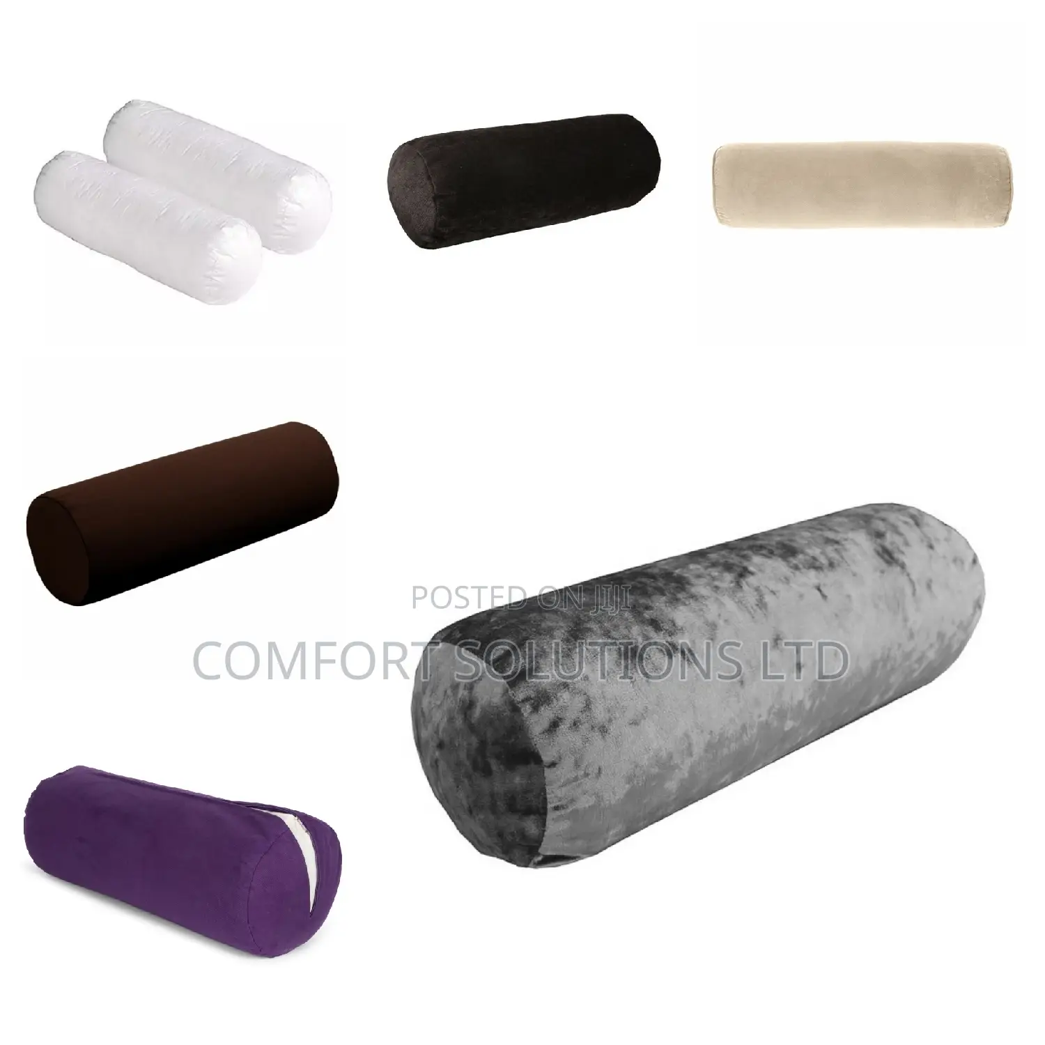 Roll Pillows / Bolster Pillows- 43cm Long