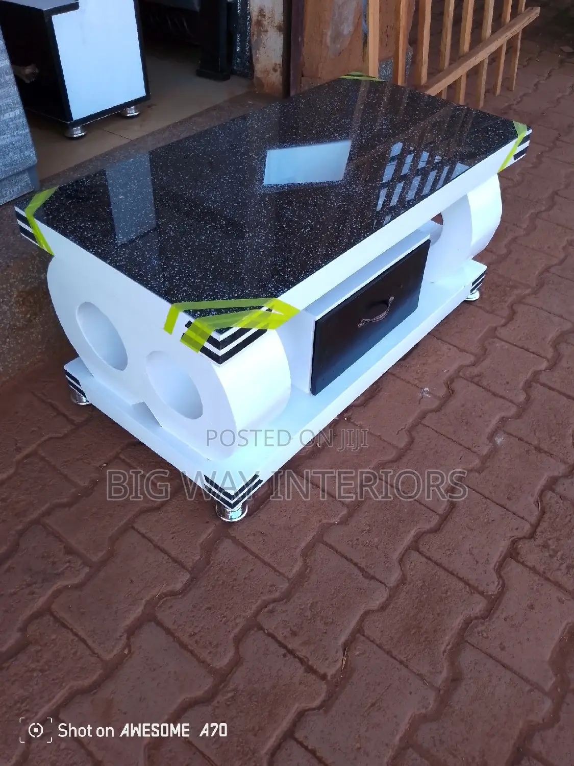 Eight Design Glass Center Table