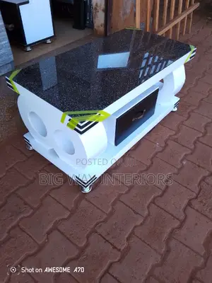 Eight Design Glass Center Table