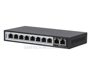 Dlink Des-F1010p-E 8port Switch