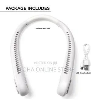 Portable Rechargeable Neck Fan