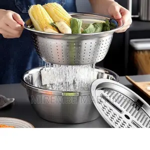 Stainless Steel Colanders.