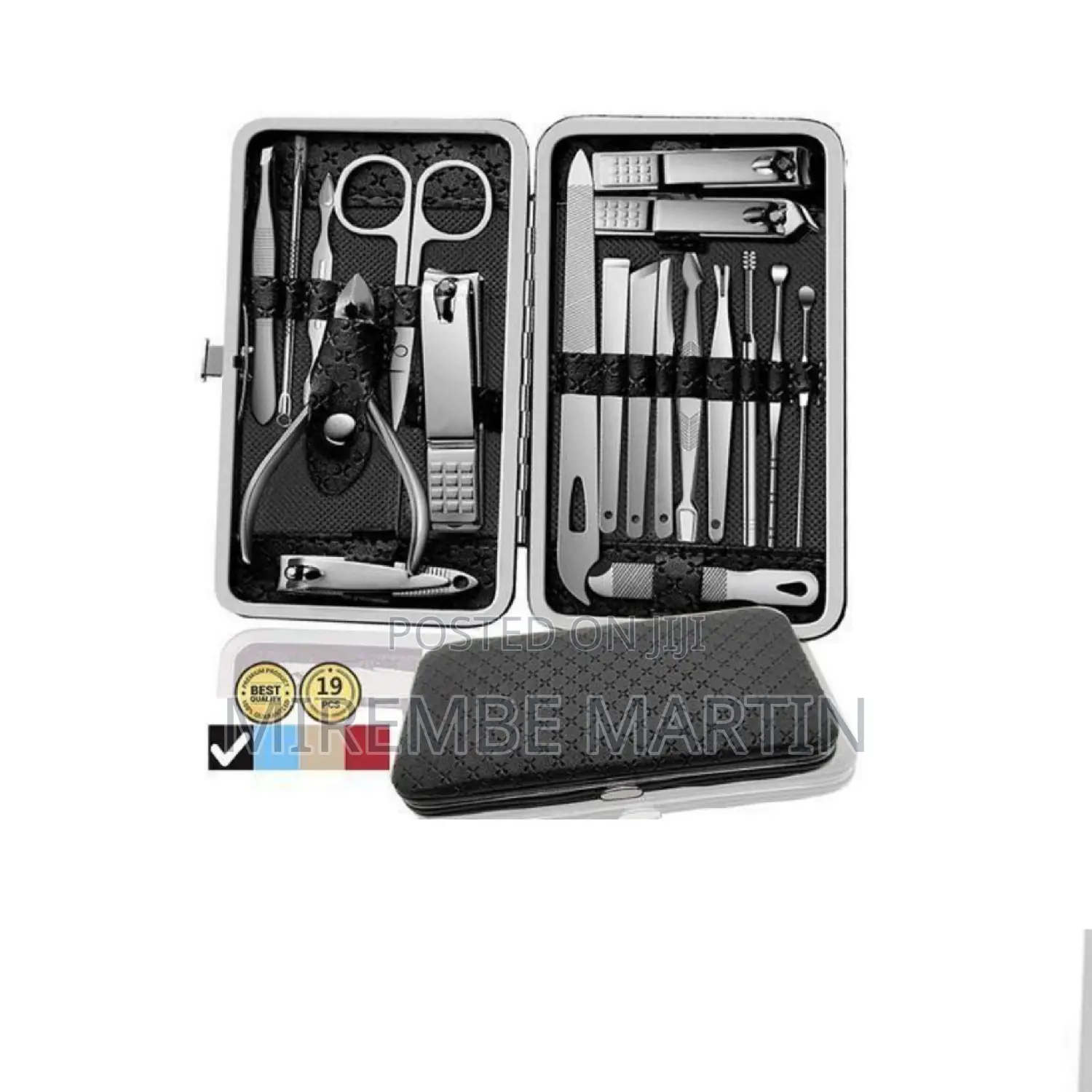 Stainless Steel Manicure Kit.