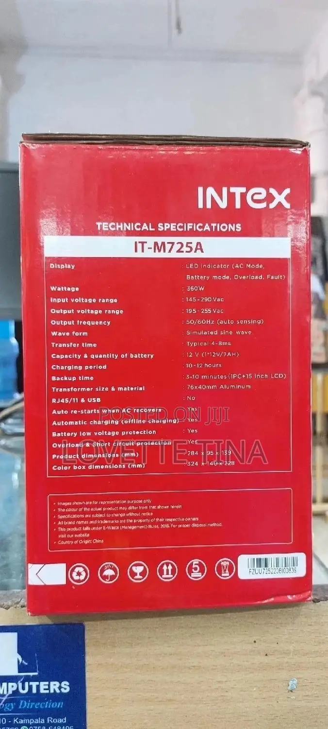 Intex Ups Intex