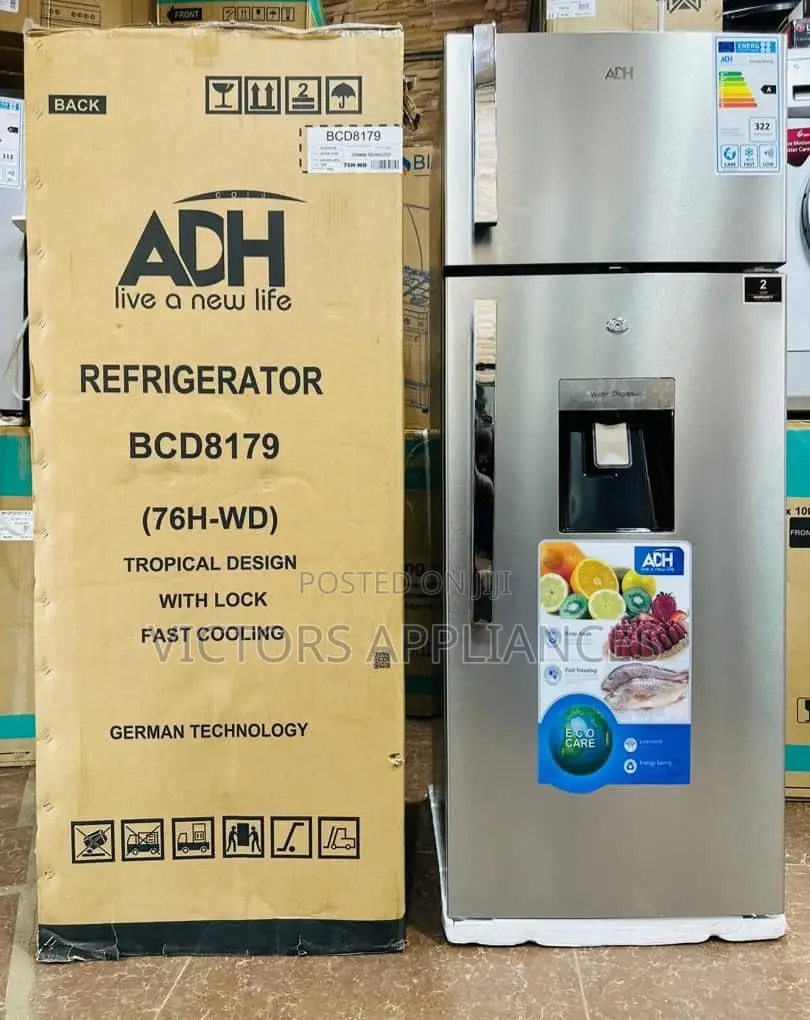 ADH 270L Fridge With Water Dispenser