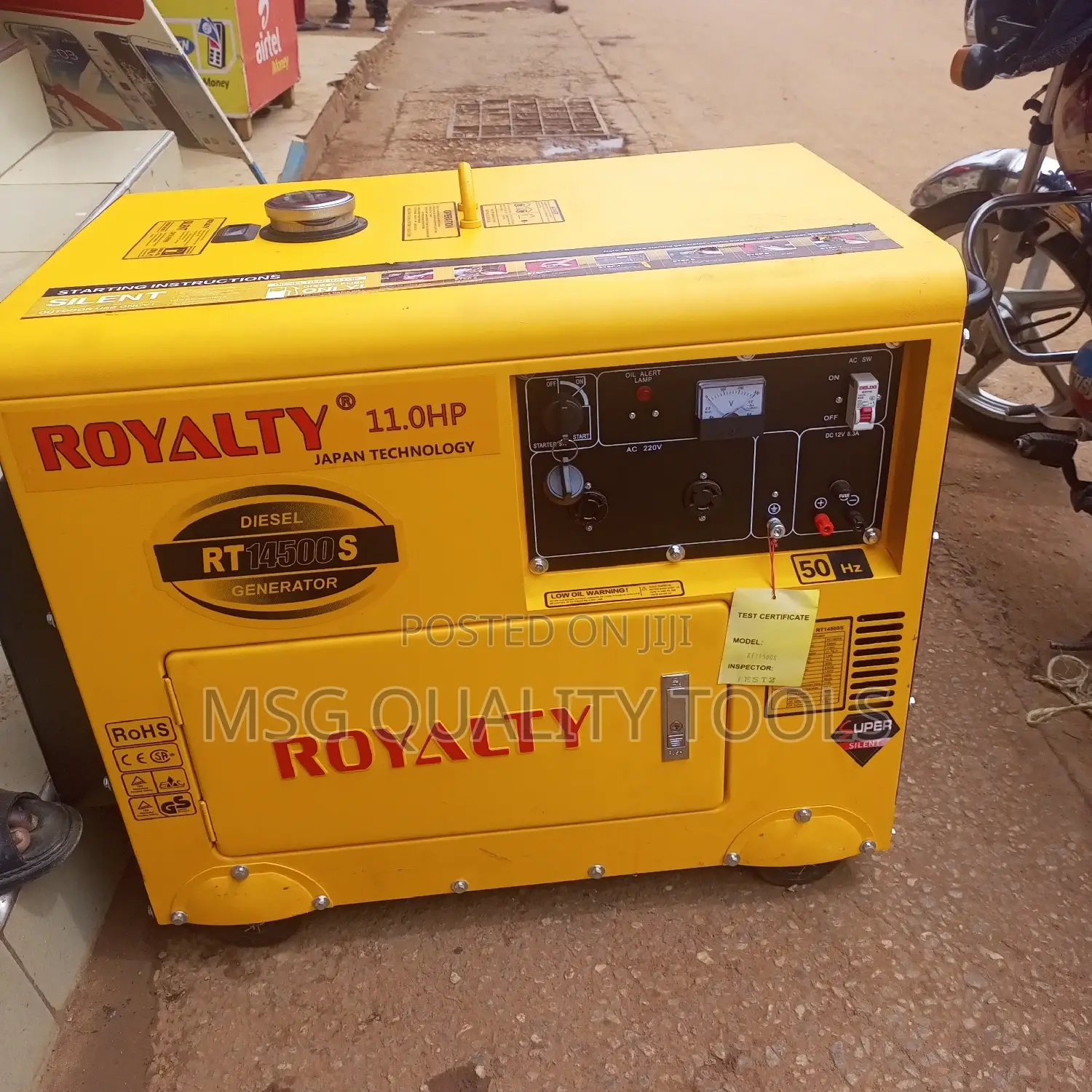 Royalty Diesel Generator RT 14500S