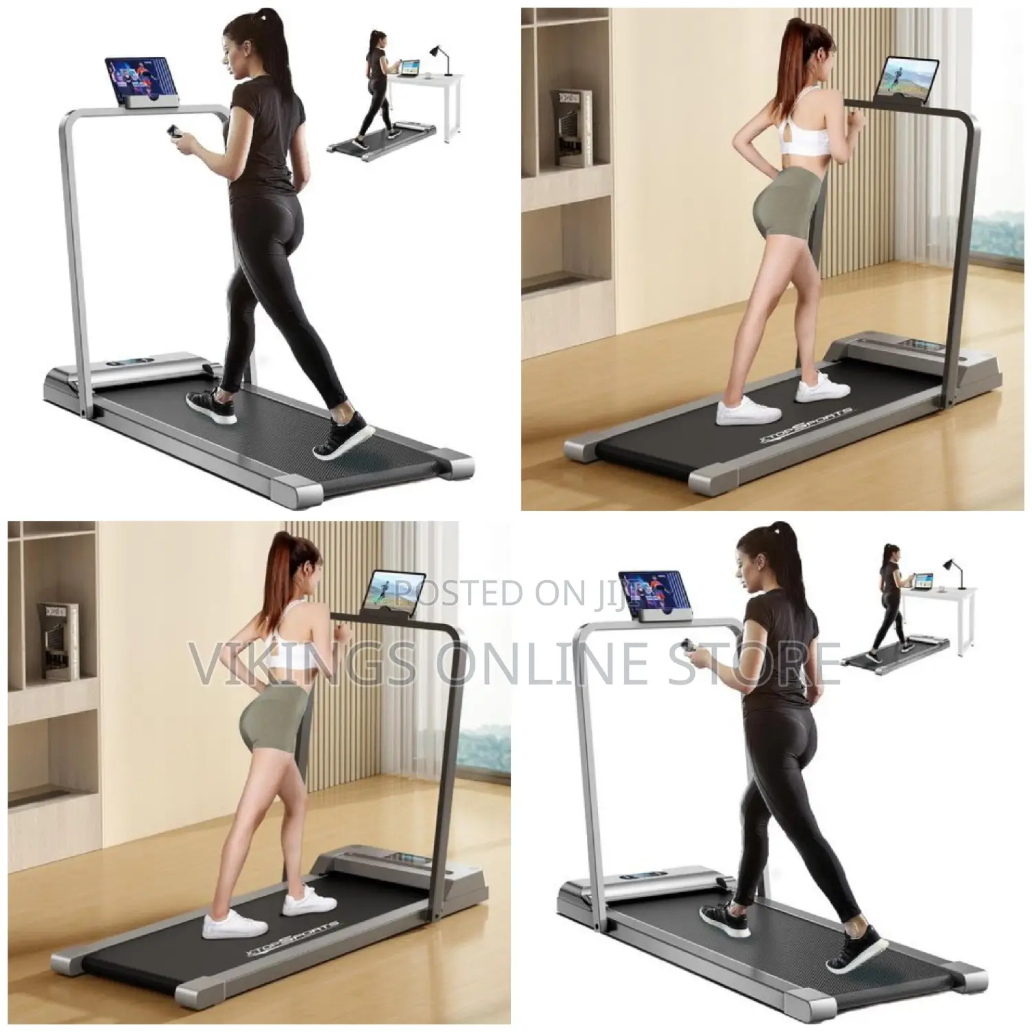 Electric Treadmills for Home, Adjustable Speed Treadmill