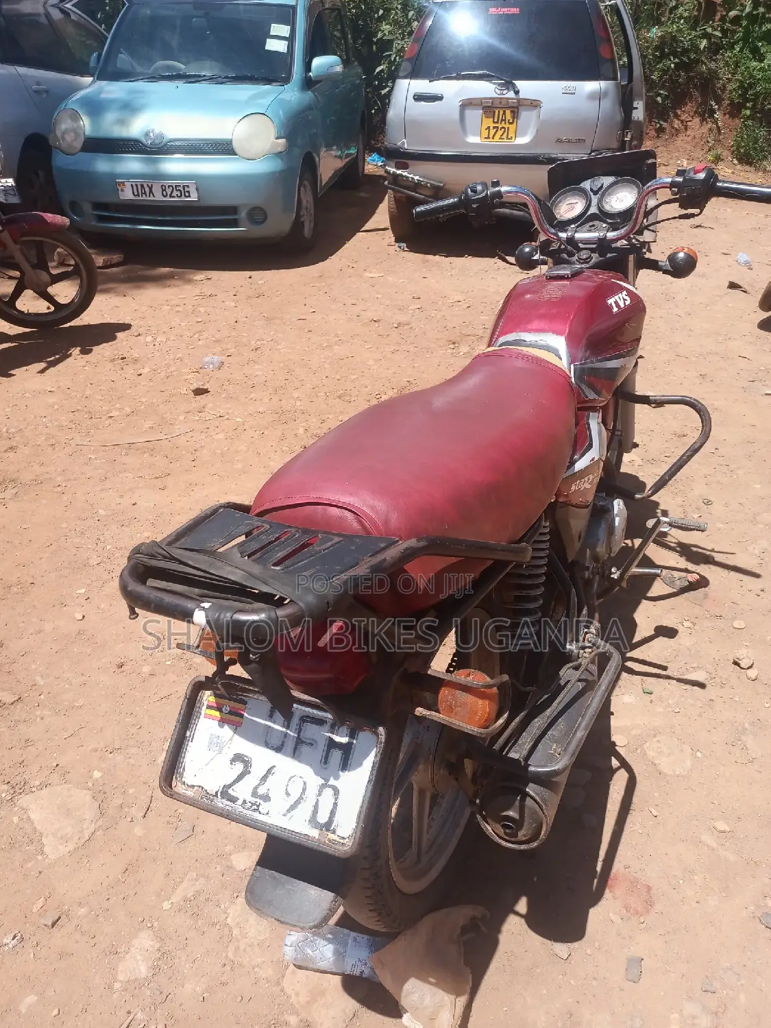 TVS HLX 125 2022 Red