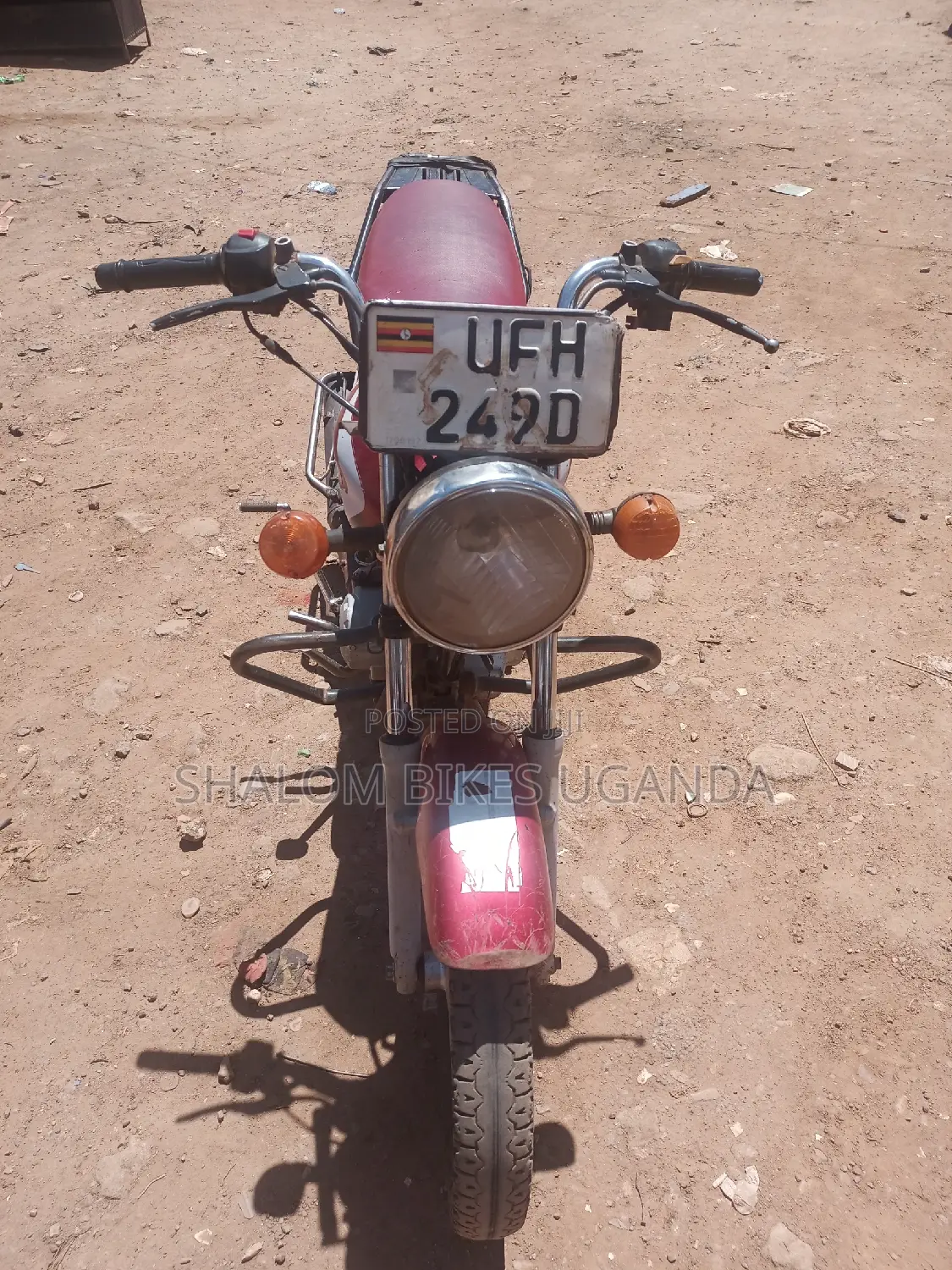 TVS HLX 125 2022 Red