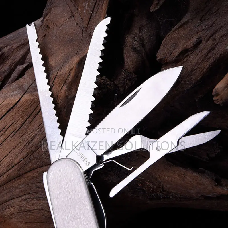 12 In 1 Stainless Steel Multifunctional Swiss Knife Tool