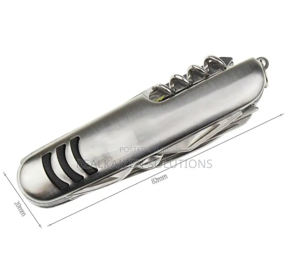 12 In 1 Stainless Steel Multifunctional Swiss Knife Tool