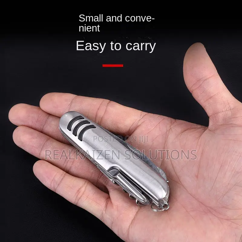 12 In 1 Stainless Steel Multifunctional Swiss Knife Tool