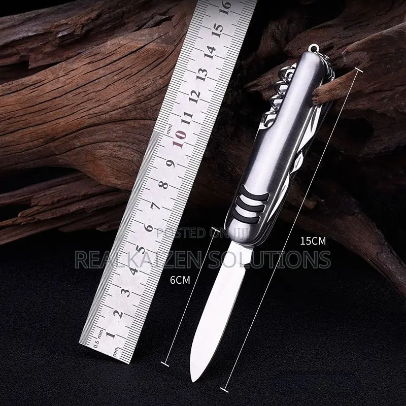 12 In 1 Stainless Steel Multifunctional Swiss Knife Tool