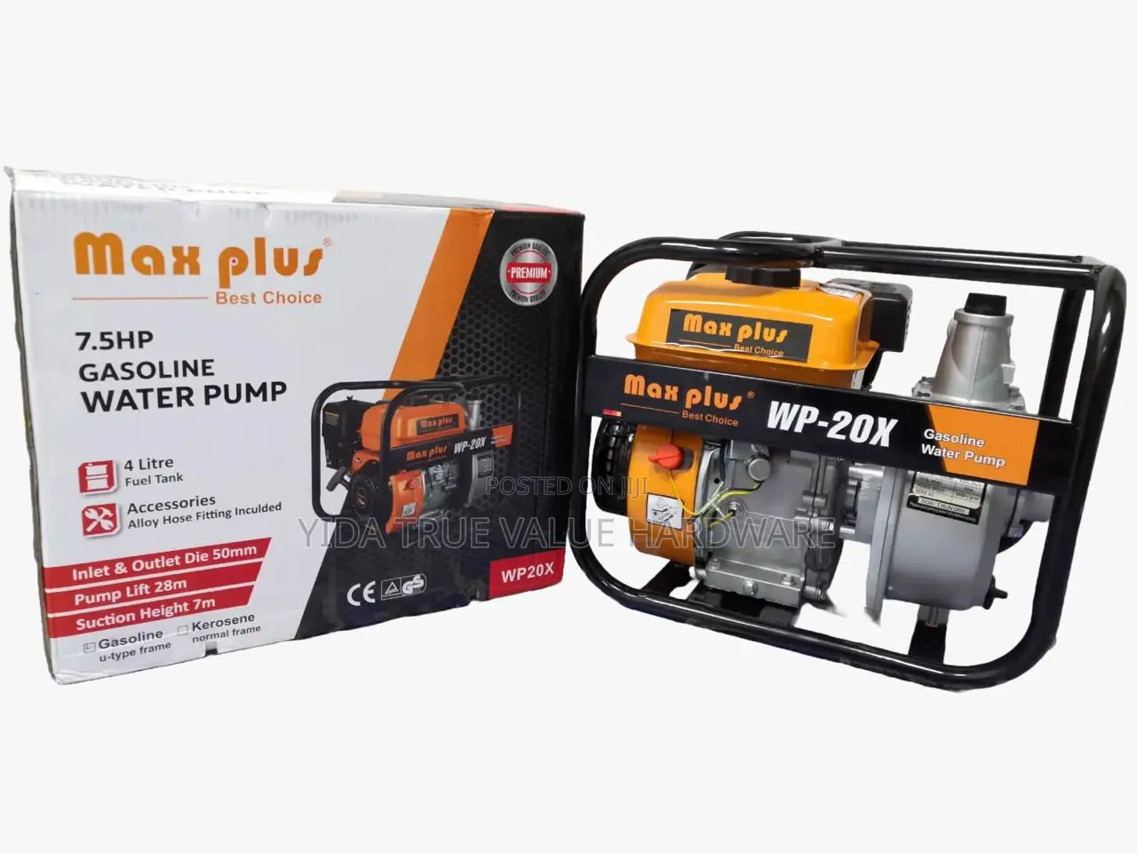 Water Pump 7.5 Hp Max Plus