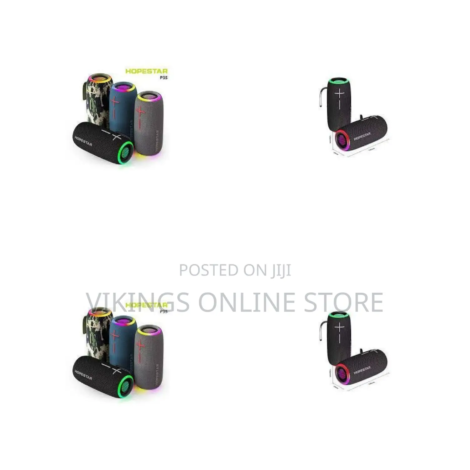 Hopestar P35 Bluetooth Waterproof Outdoor Wireless Speaker.