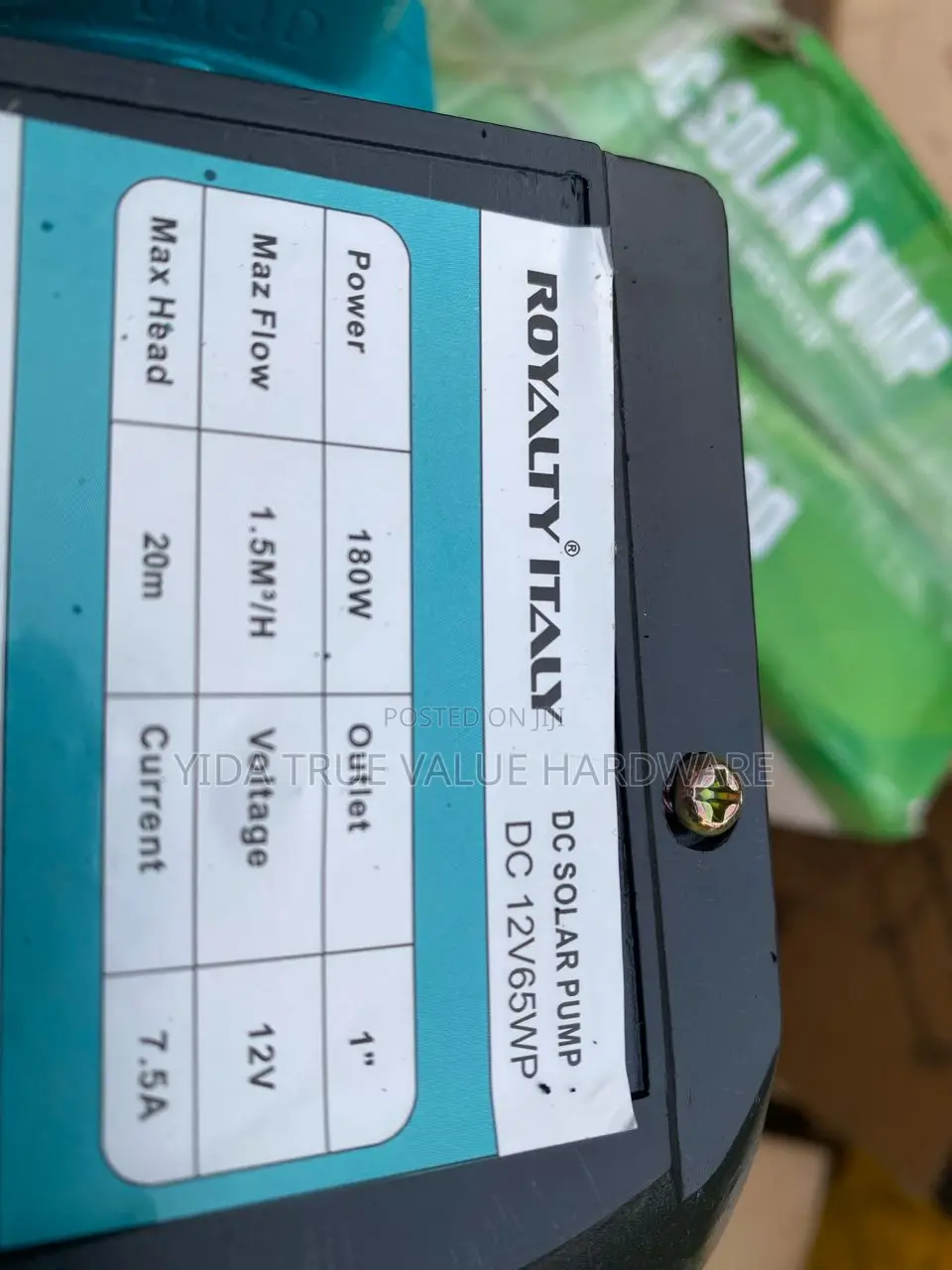 Solar Water Pump Dc 12 V