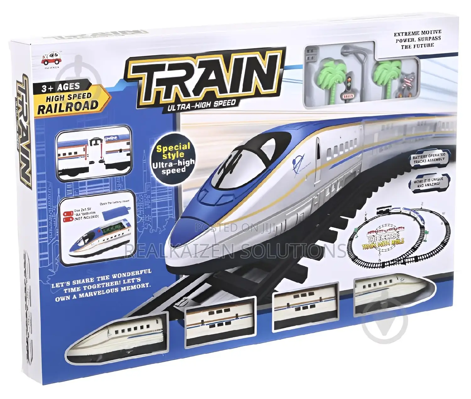 High Speed Electric Children Railroad Train Toy