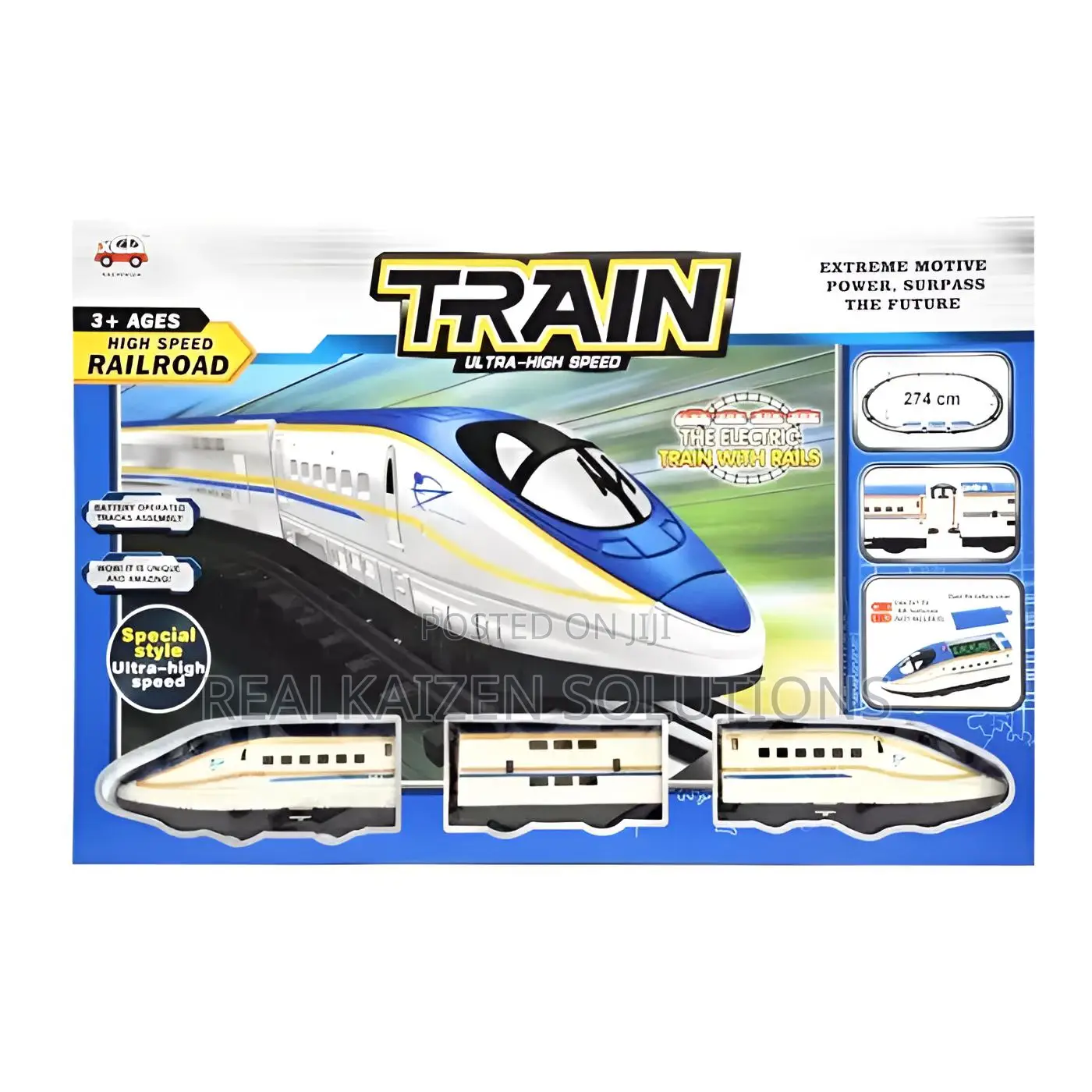 High Speed Electric Children Railroad Train Toy