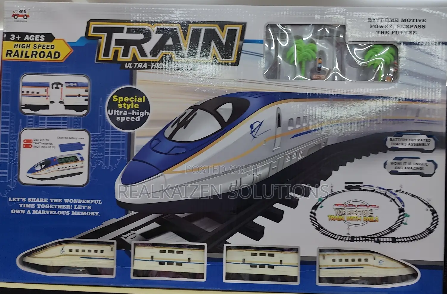 High Speed Electric Children Railroad Train Toy