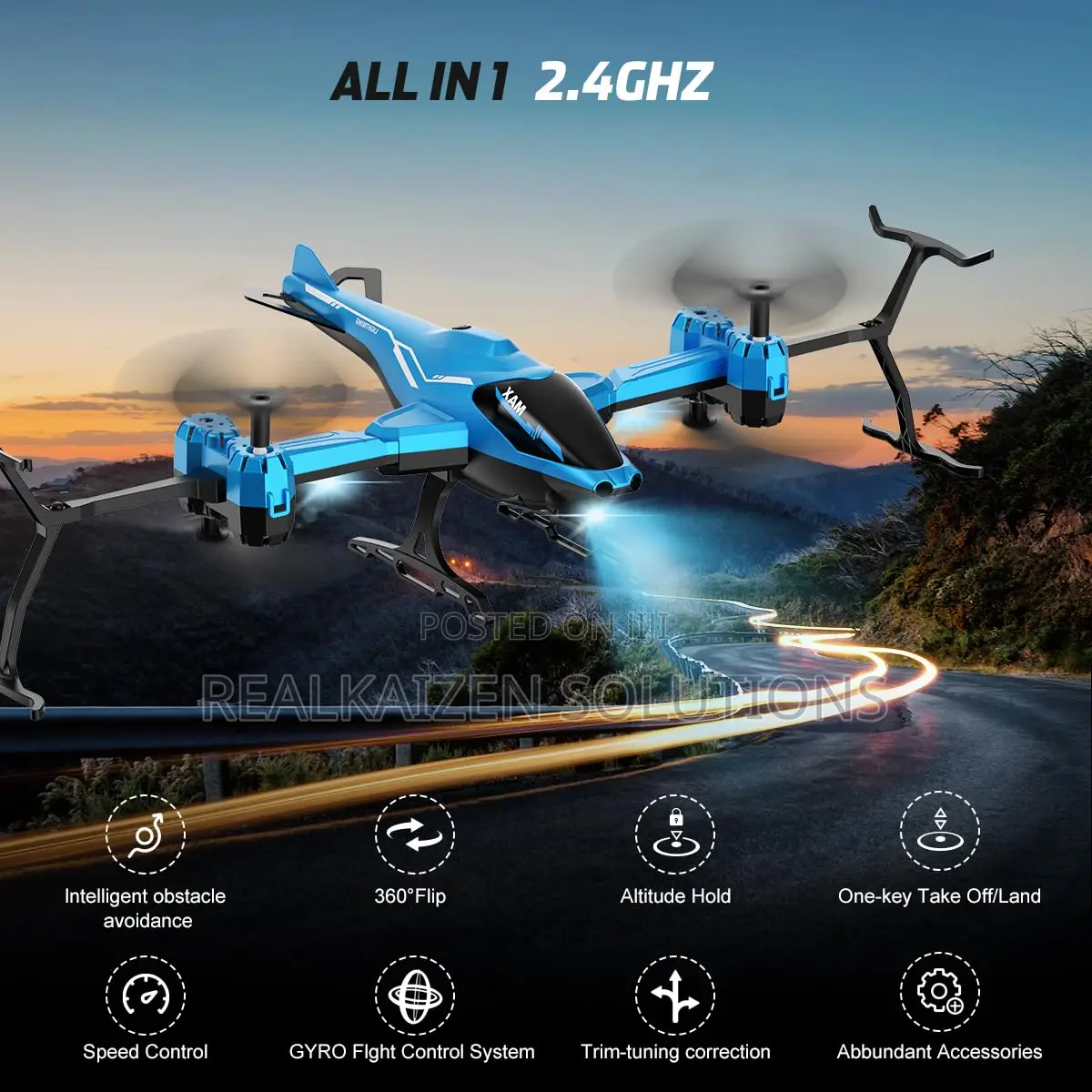 Remote Control Rechargeable Helicopter Children Drone