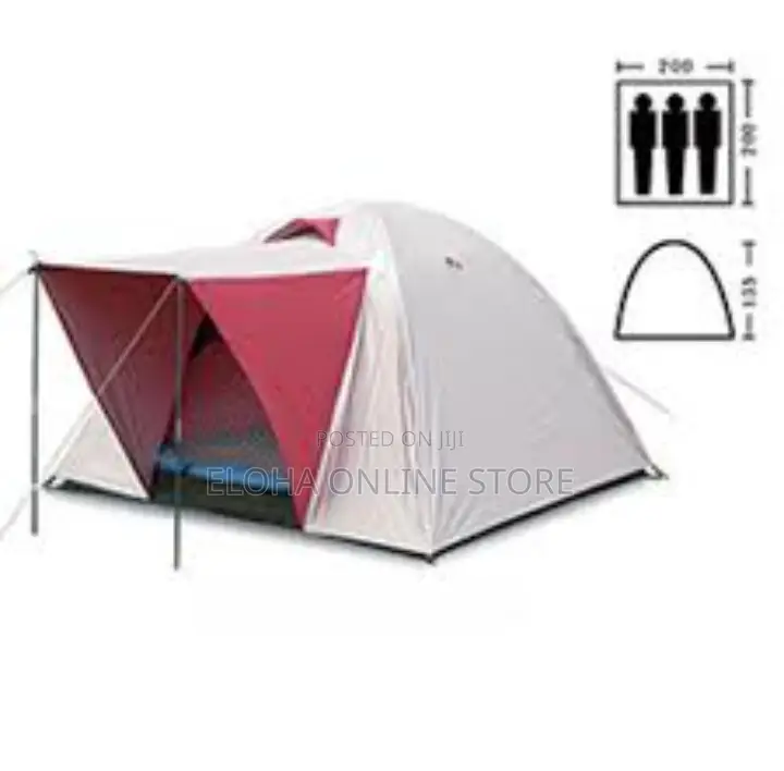 3 People Heavy-Duty Waterproof Camping Tent